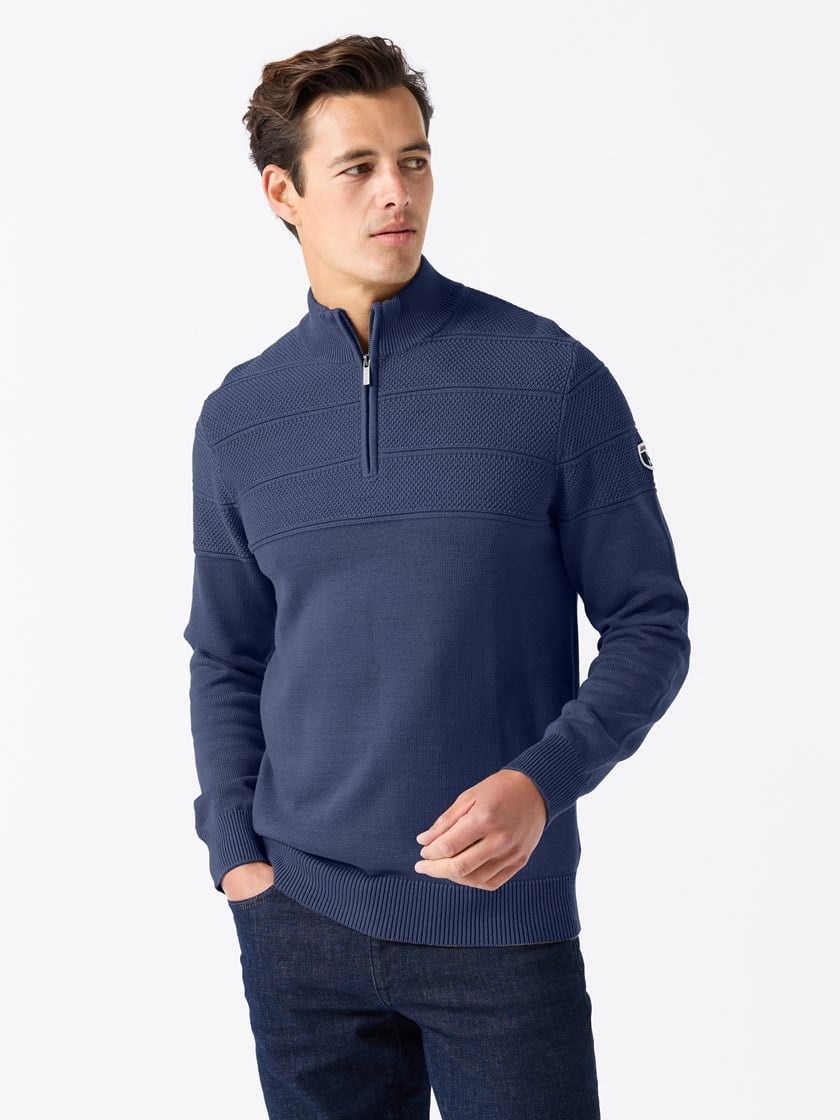 Pascal zipneck Peacoat