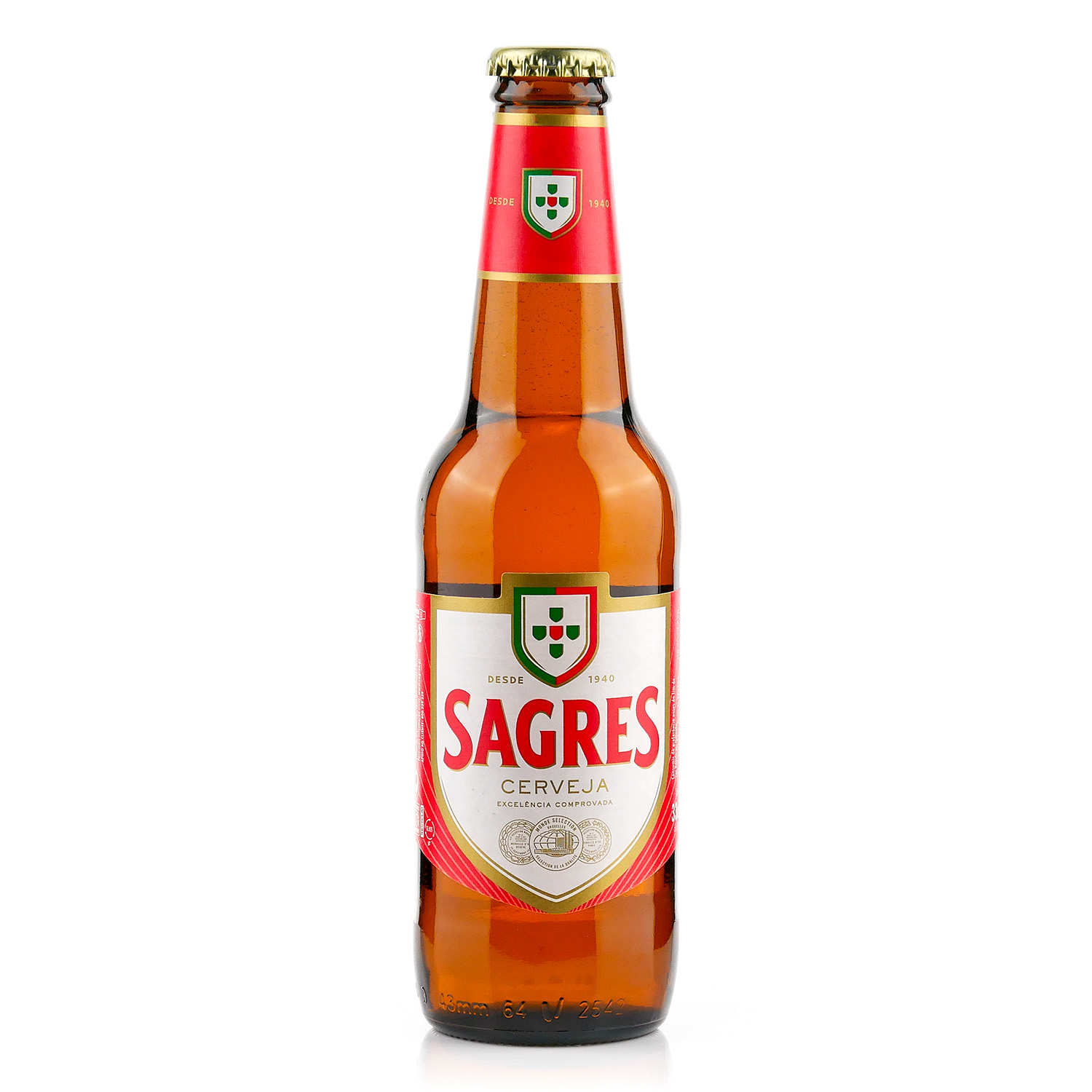 Sagres - Bière Blonde Portugaise - Brasserie Sagres