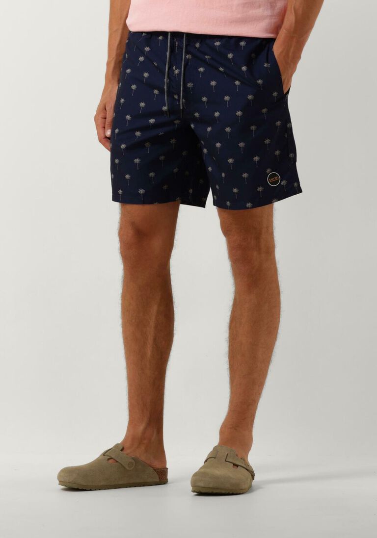 SHIWI donkerblauwe shiwi  men swimshort palm