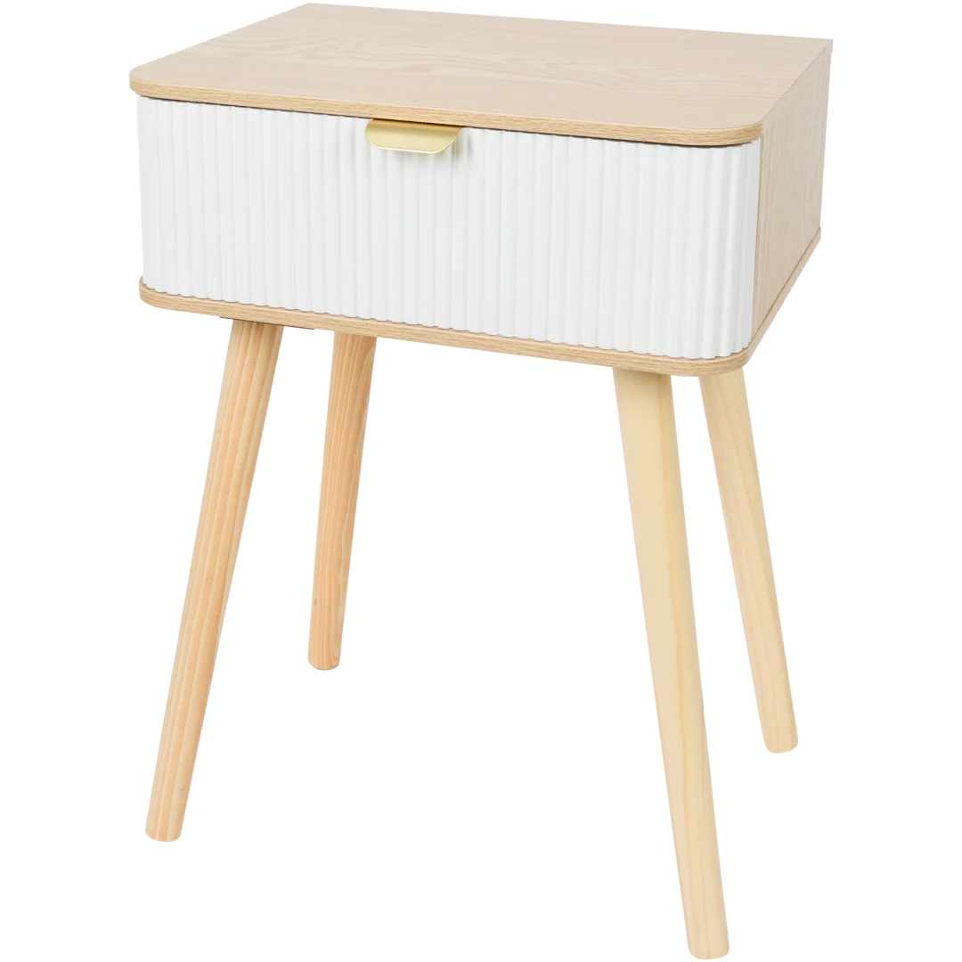 Houten nachtkastje 40 x 29 x 52 cm