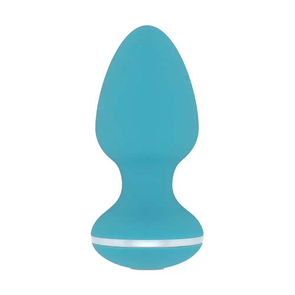 Cala Azul Blanca Vibrating Anal Plug