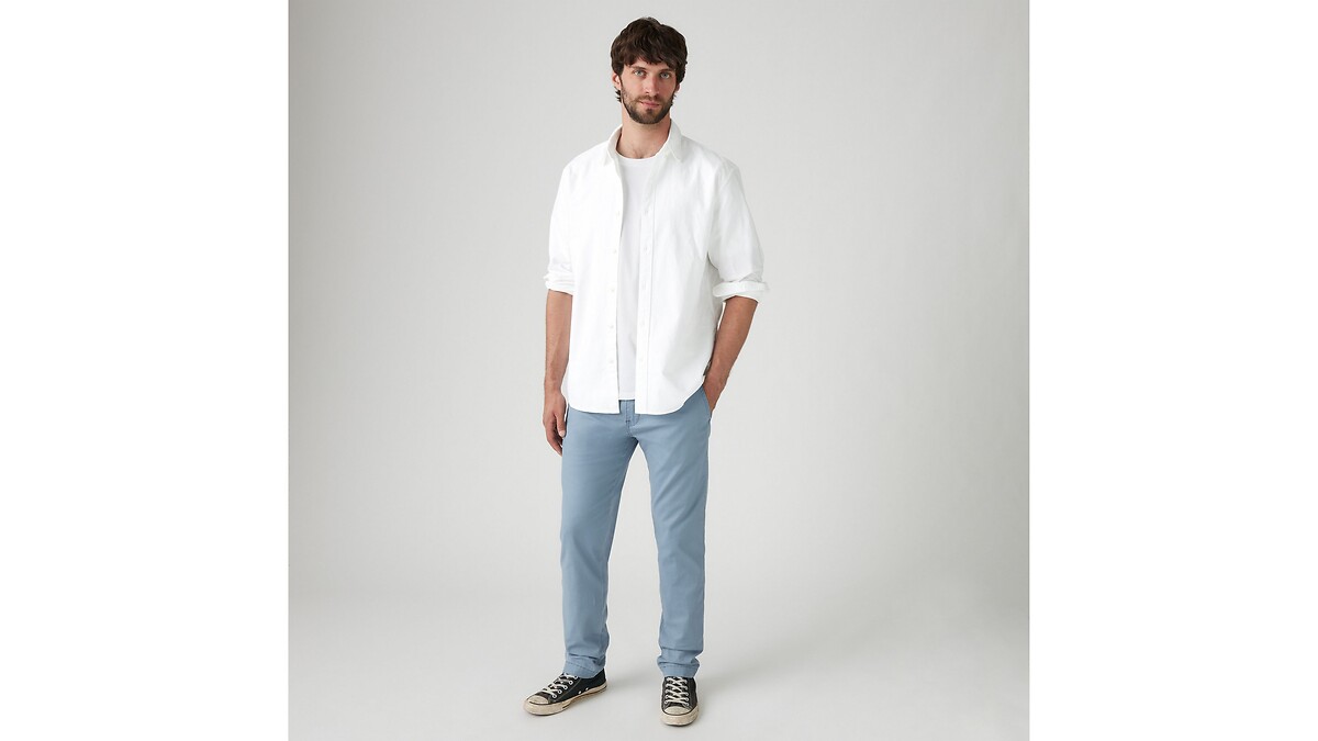Calça chino XX de algodão e linho Levi's STD II