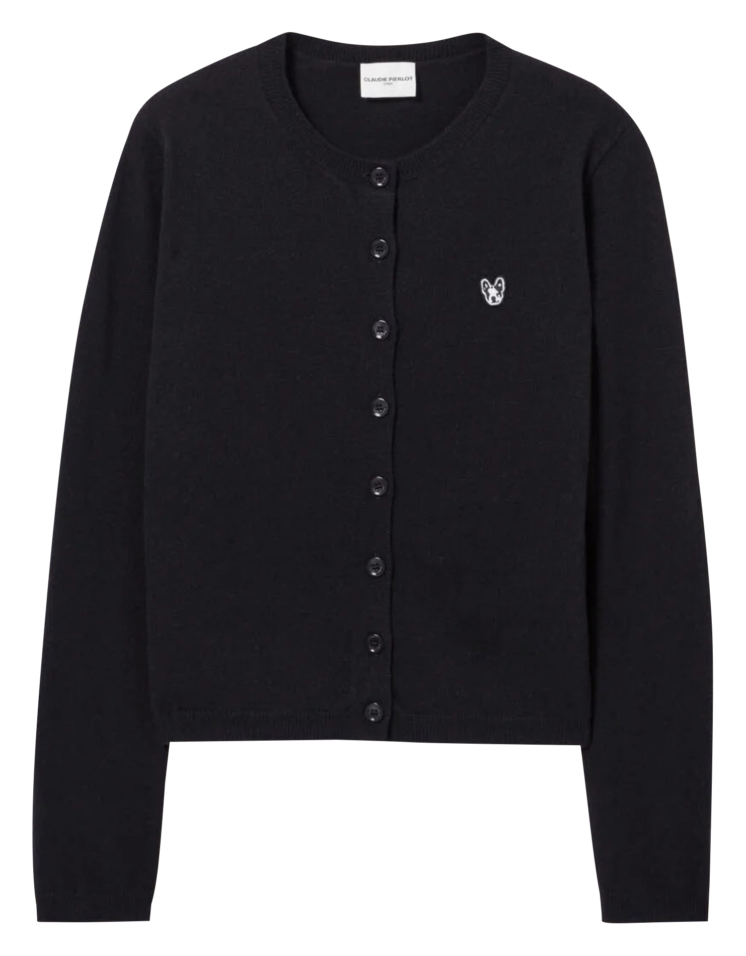Cardigan en laine| Noir