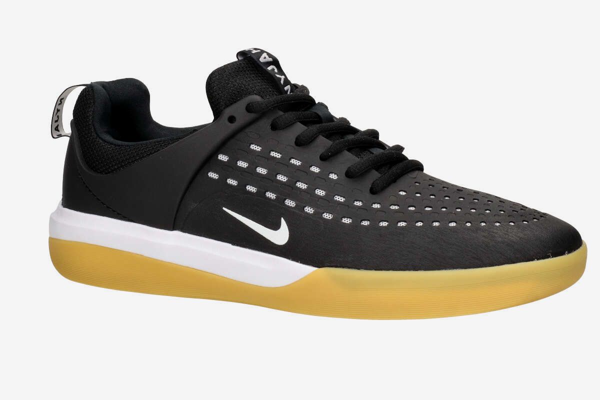 Nike SB Nyjah 3 Schuh (black white gum)