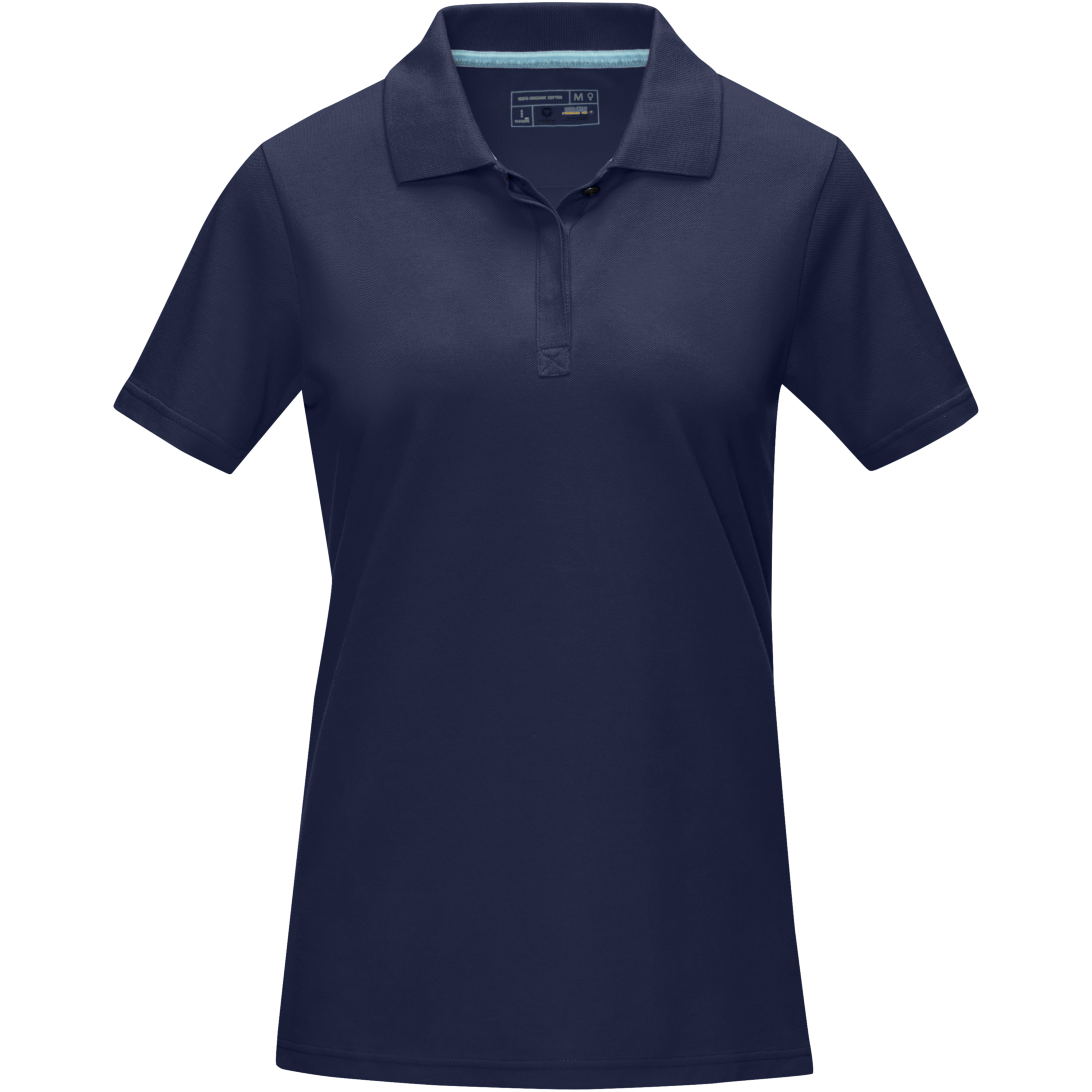 Elevate NXT 37509 - Polo Graphite bio GOTS manches courtes femme