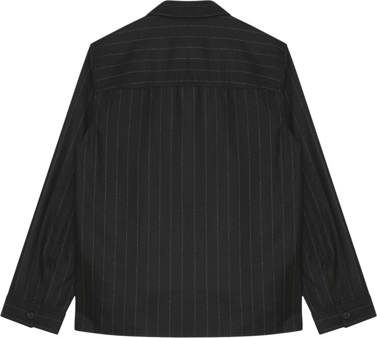 Wood Wood WWFabian Shirt Black stripes