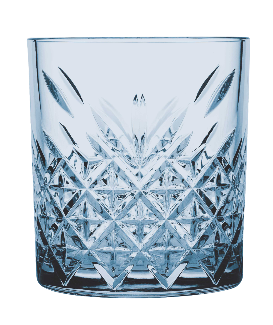 Pasabahce Waterglas Timeless 35.5 cl Blauw 4 stuks