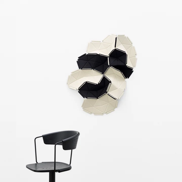 Kvadrat - Clouds 8er-Set, Divina Melange 120 (meliertes grau) / Divina 106 (weiss)