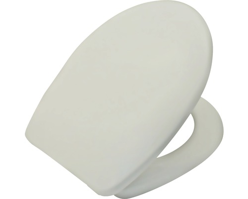 form&style Bacan witte toiletzitting met soft-close mechanisme