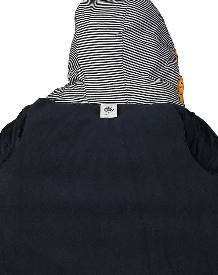 Steppjacke BEBE JOUR GARCON gemustert in senf/marine