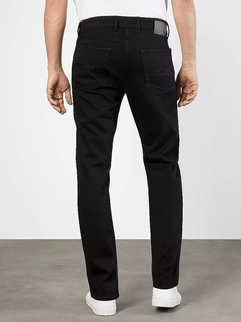 MAC Jeans Straight Fit ARNE Lang schwarz