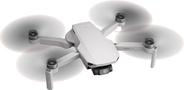 DJI Mini 4K dronekamera (grå)