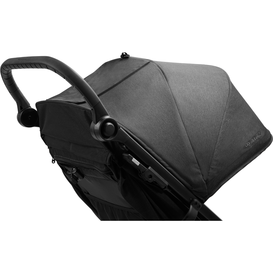 baby jogger Kombi-Kinderwagen City Mini GT2 Opulent Black inklusive Babywanne und Sicherheitsbügel