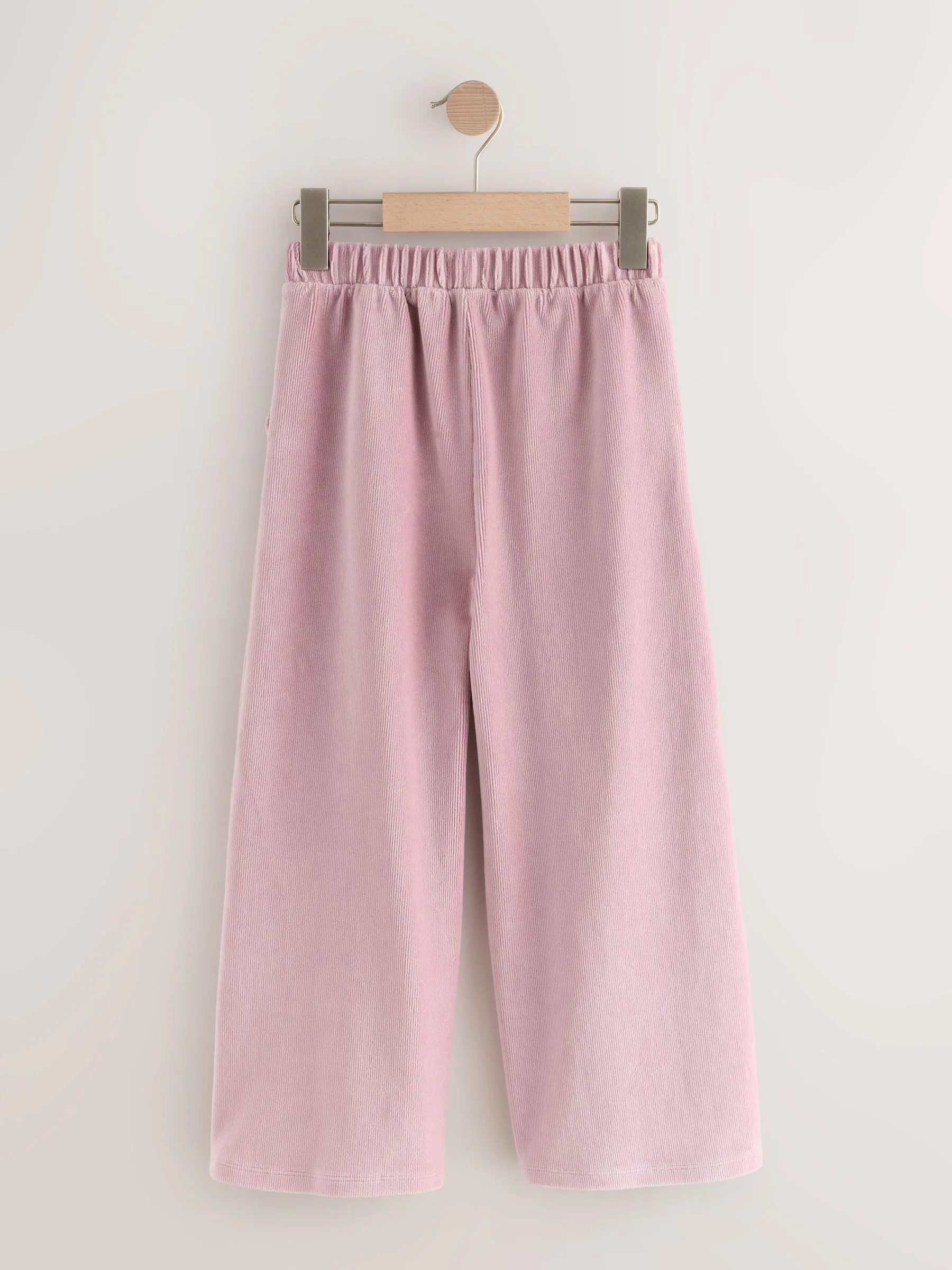 Roze - Cord Wide Leg Trousers (3-16yrs)