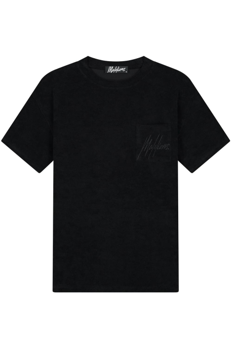 Malelions zwarte heren t-shirt