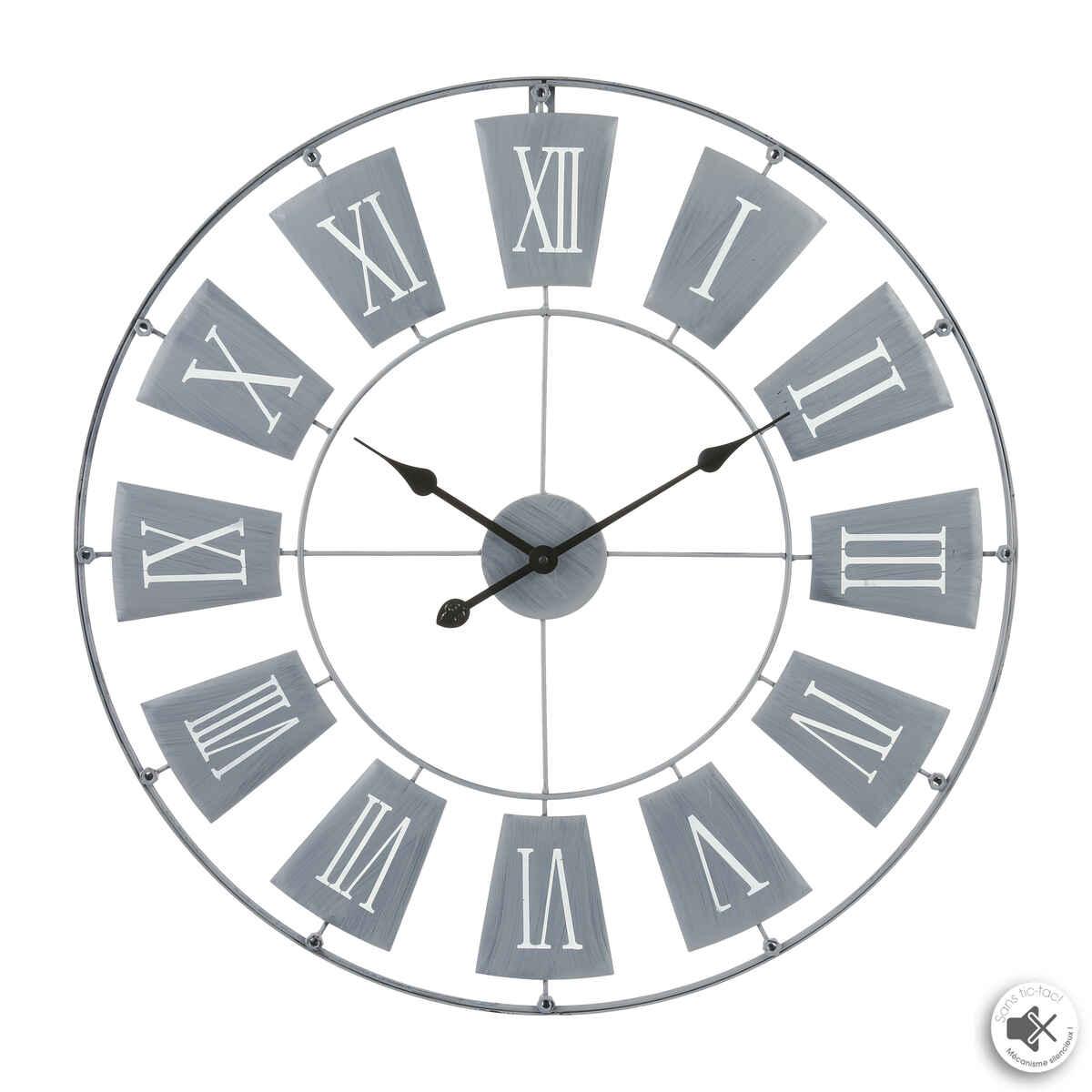 PENDULE METAL D.76CM