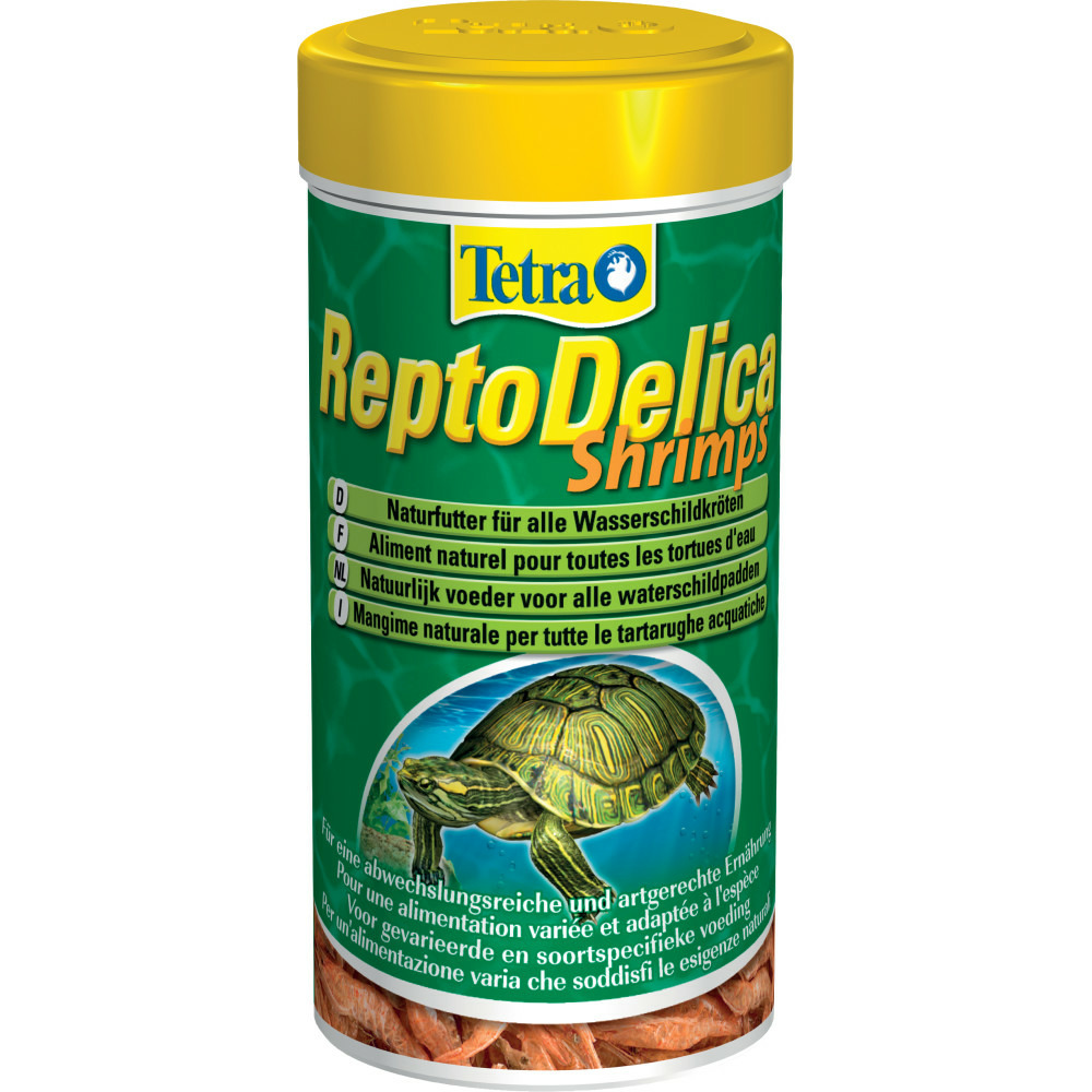 Crevettes séchés 250ml/20g reptodelica pour les tortues d'eau