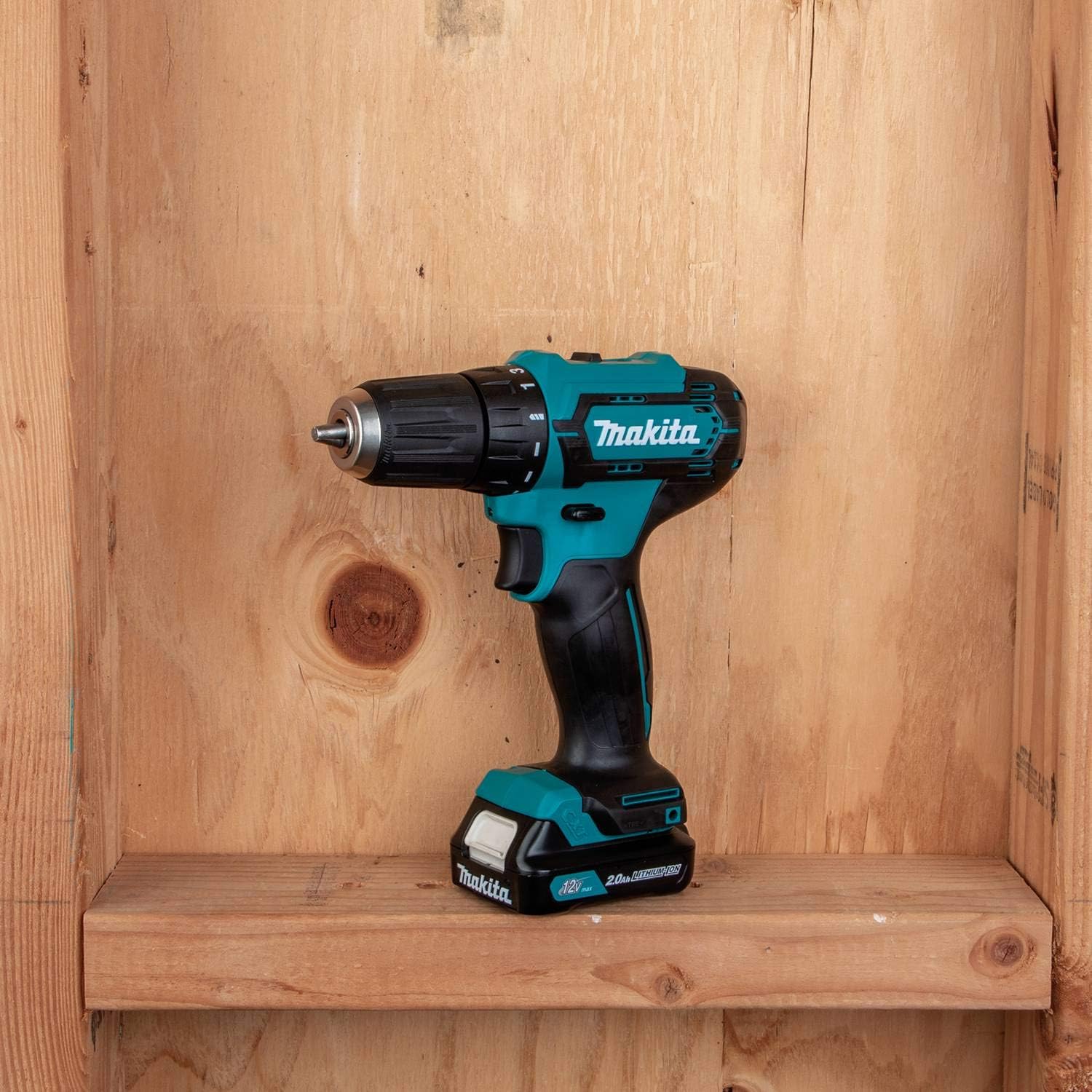 Makita FD09R1 12V max CXT&reg; Lithium-Ion Cordless 3/8" Driver-Drill Kit (2.0Ah)