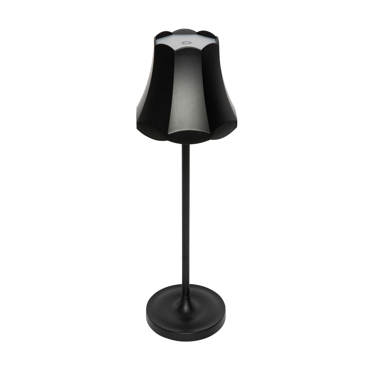 Set van 2 retro tafellampen zwart oplaadbaar IP44 - Granny