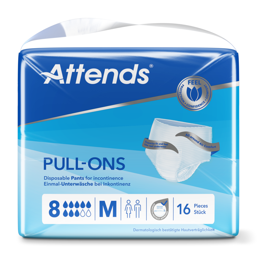 Attends Pull-Ons 8 M 16 stk