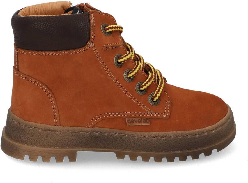 Develab 45161 Boots Jongens Cognac