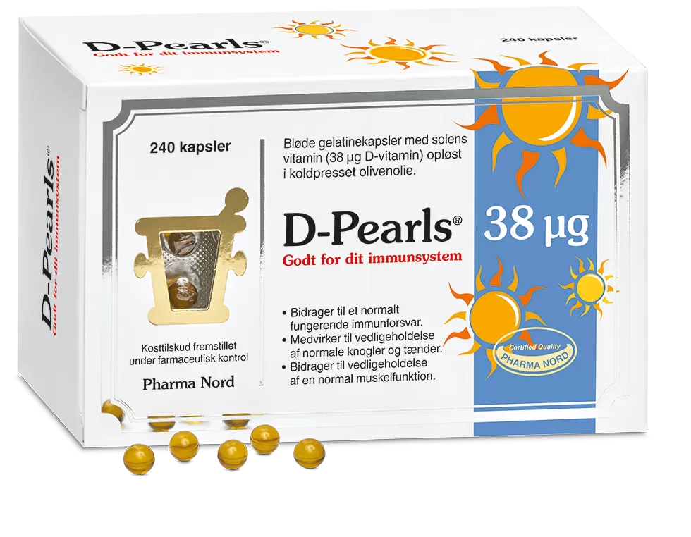 D-Pearls 38 µg - 240 kaps.