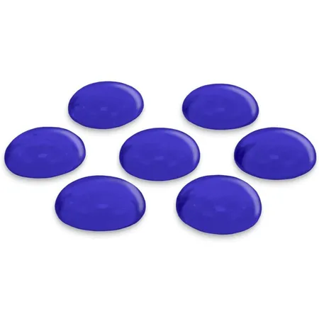 Glorex Glasnuggets, 20 mm, Glas, Blau, 4.5 x 6 x 12 cm
