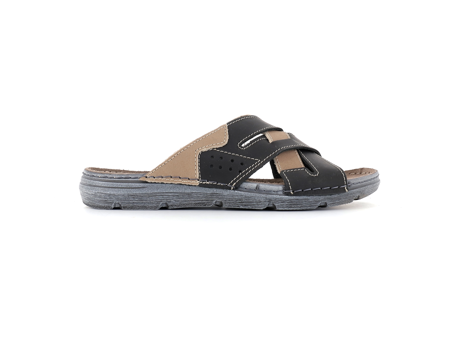 P brand-0824/1800 Synthétique Noir Marron