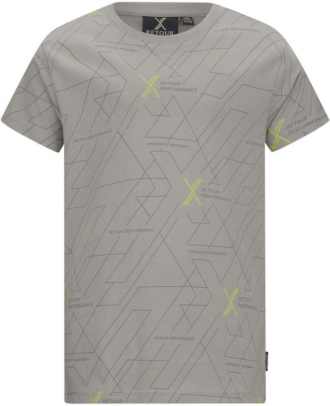 Retour jongens t-shirt - Grijs