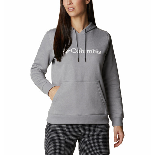 Moletom com capuz e logo da Columbia para mulheres