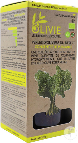 Olivie Pharma Olivie Perles D'Oliviers Du Désert Flacon 340g