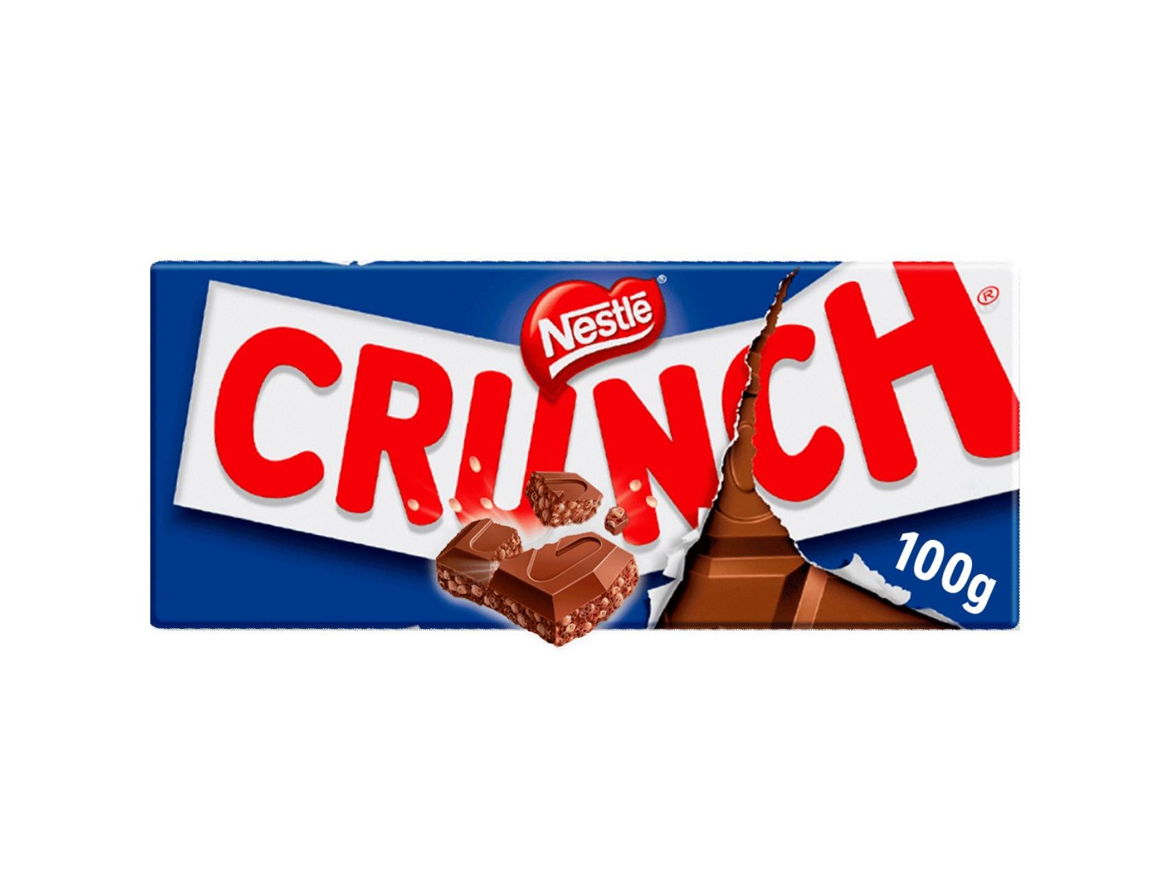 CHOCOLATE NESTLÉ CRUNCH LEITE TABLETE 100G