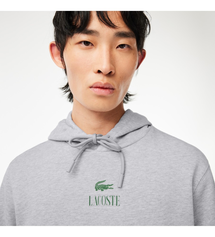 Moletom Lacoste Casual Cinza