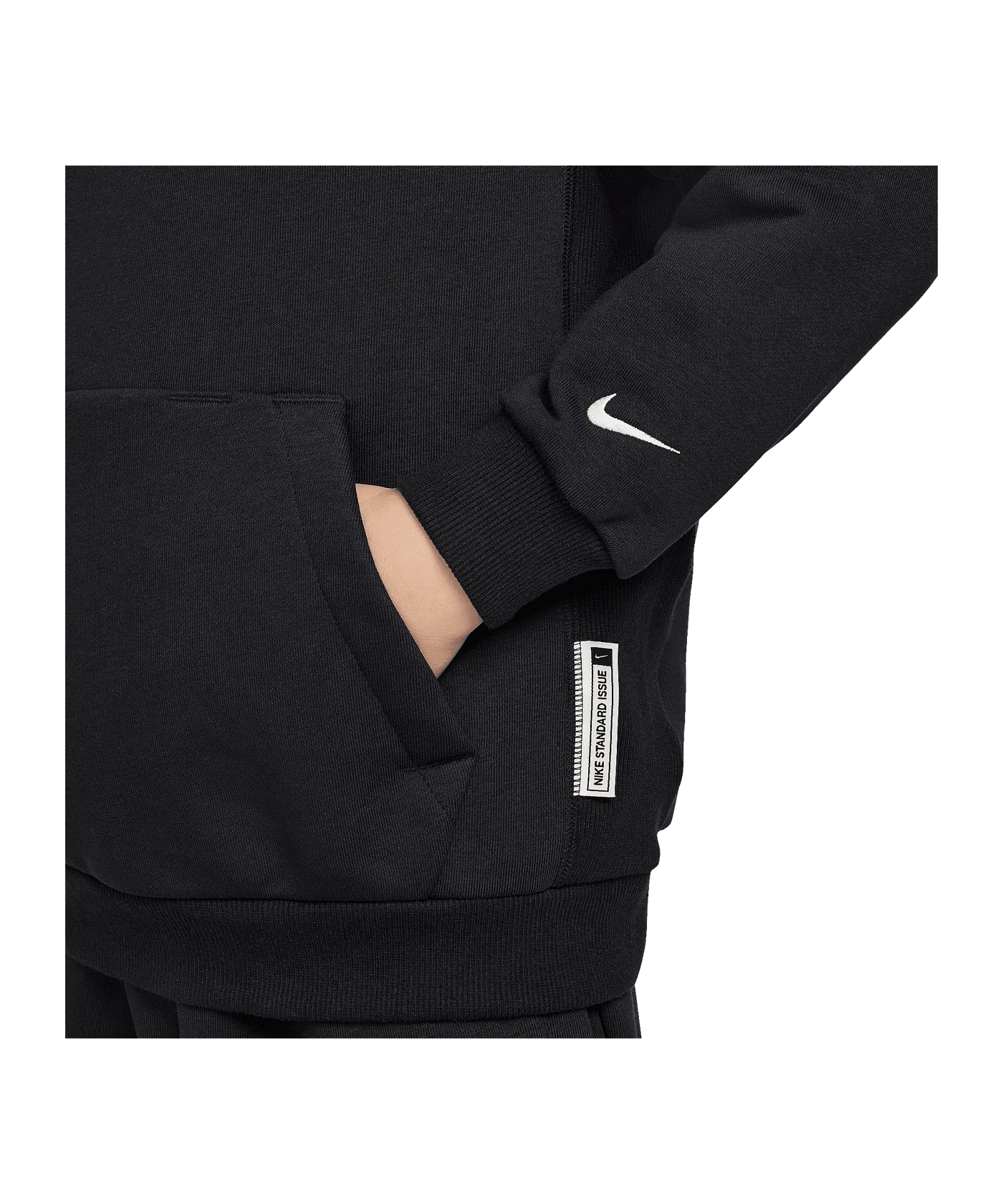 Nike Fleece Hoody Kids Schwarz F010