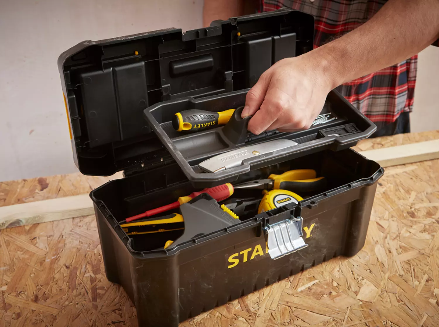 Stanley STST1-75518 Gereedschapskist- 40,6 x 20,5 x 19,5cm