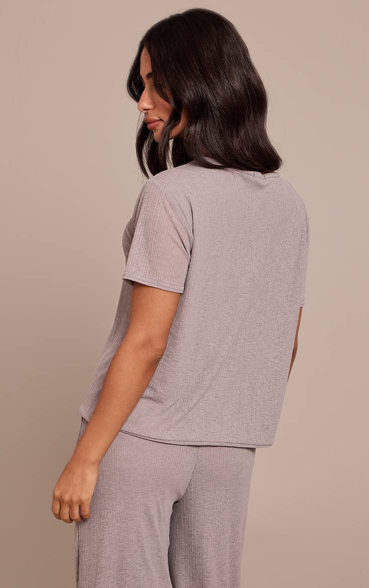 Gris Haut Fluide Texturé Transparent Petite