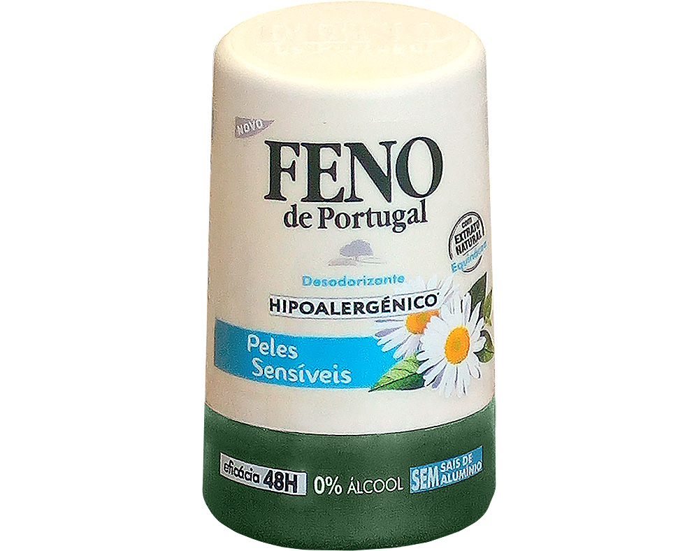 DESODORIZANTE ROLL-ON PELES SENSÍVEIS FENO DE PORTUGAL 50 ML