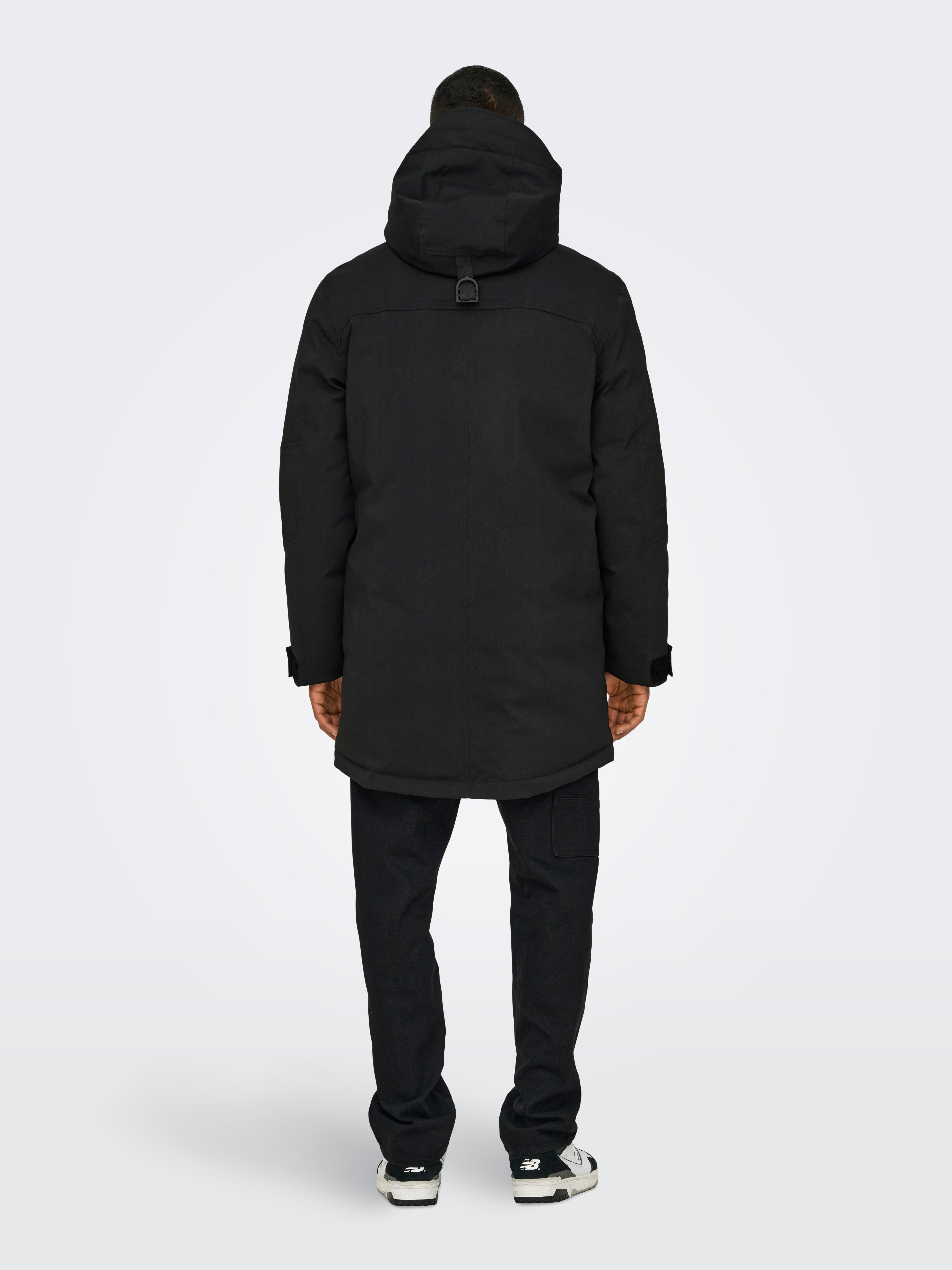 ONSPRIME Langer Parka Black