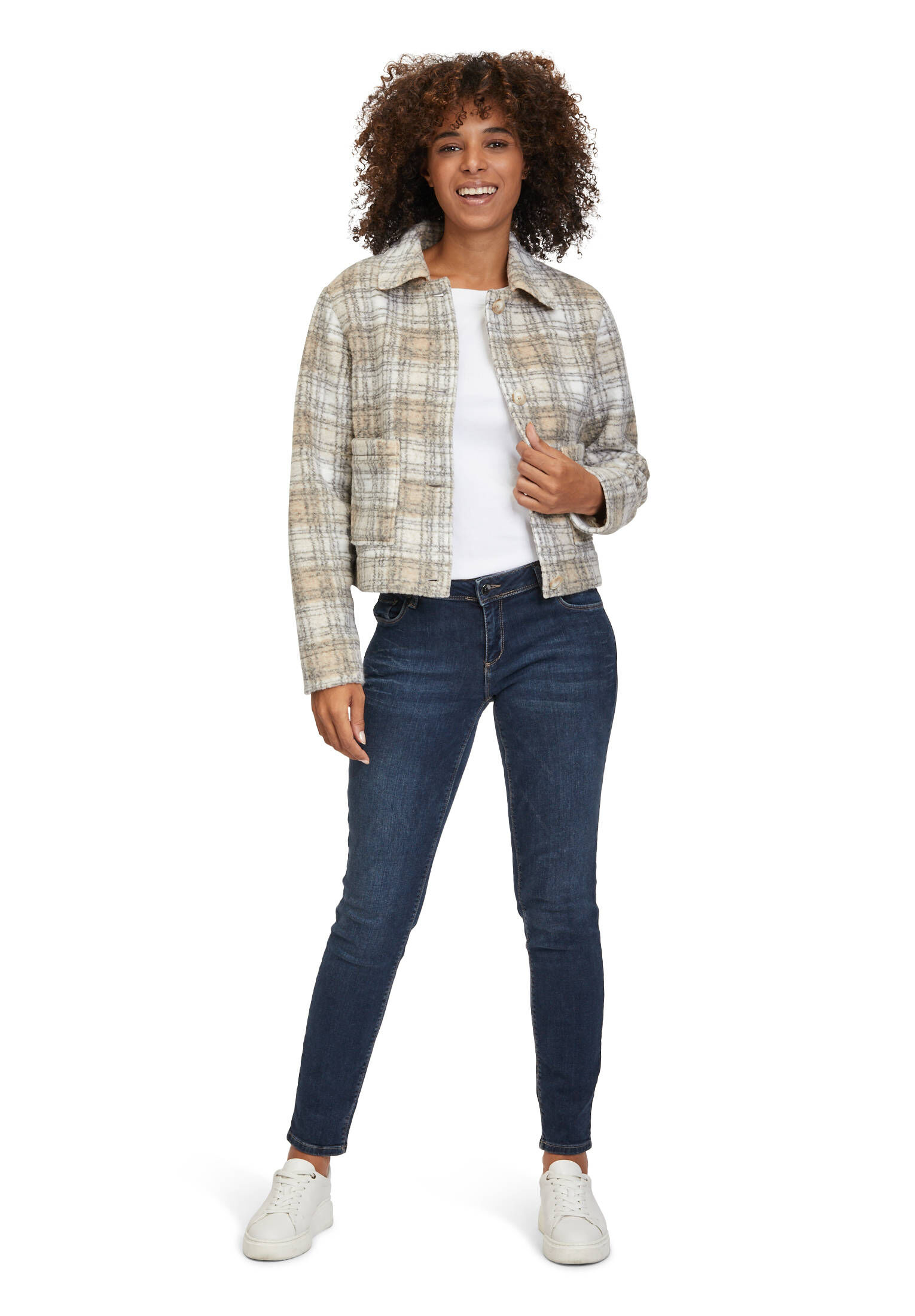 Betty & Co| Damen Jacke im Boxy Fit