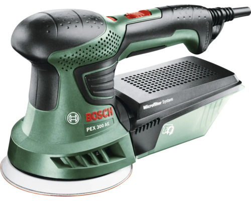 Bosch PEX 300 AE excentrische schuurmachine inclusief schuurpapier