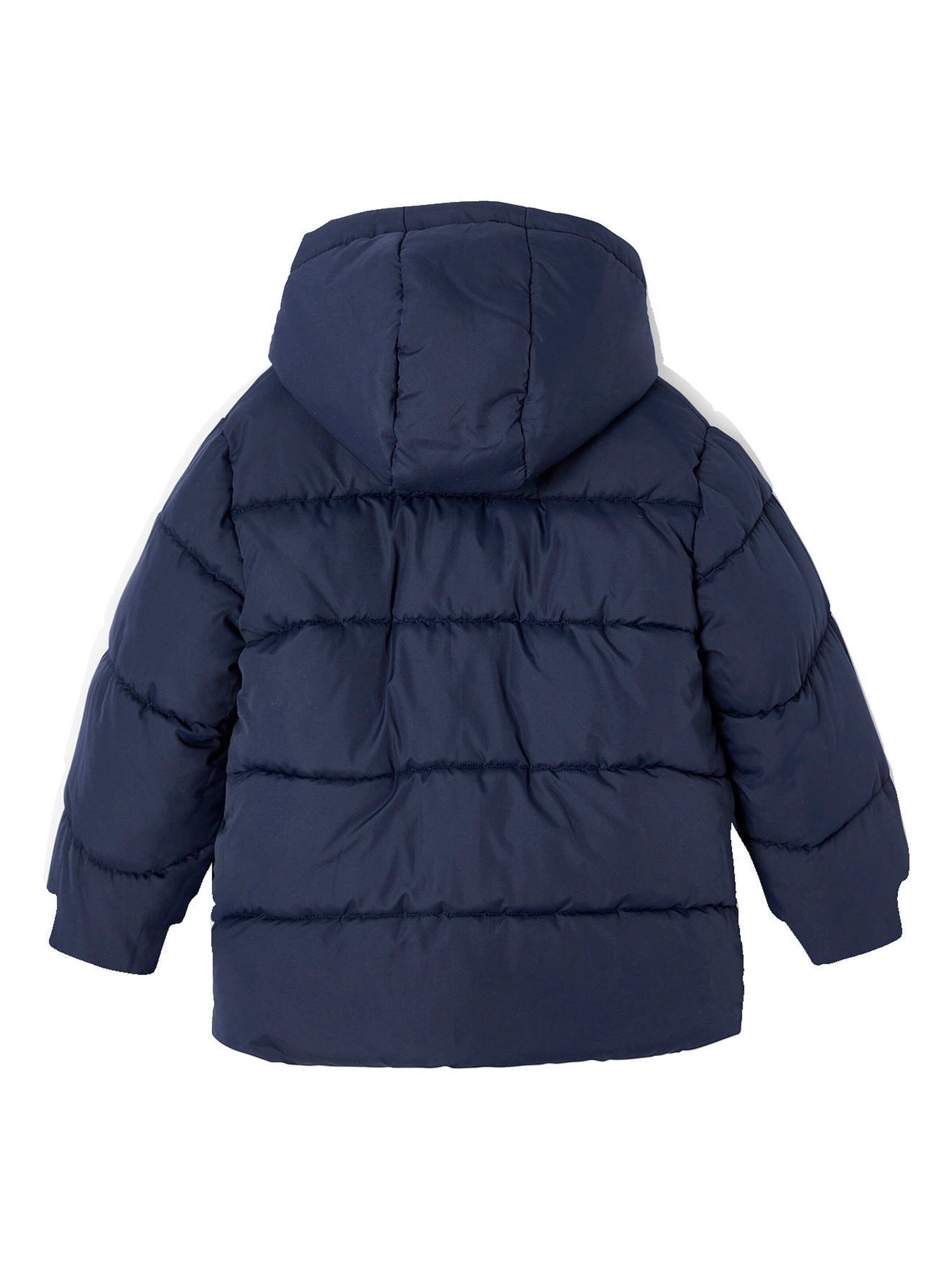 Vertbaudet Wendbare Jungen Jacke mit Kapuze und Recycling-Polyester bronze