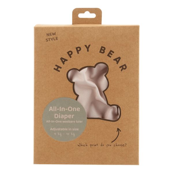 HappyBear Luier All-In One Nougat