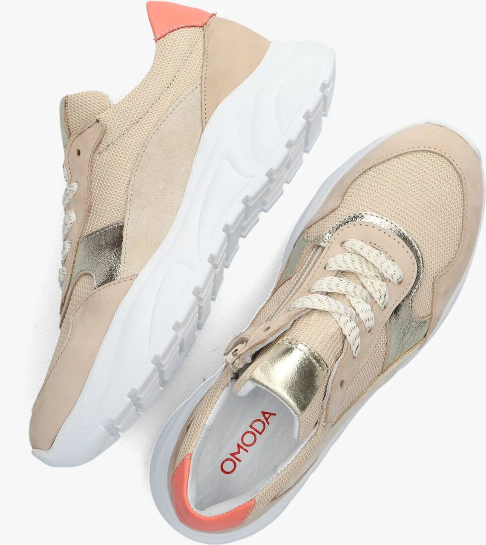 OMODA beige omoda lage sneakers fiene
