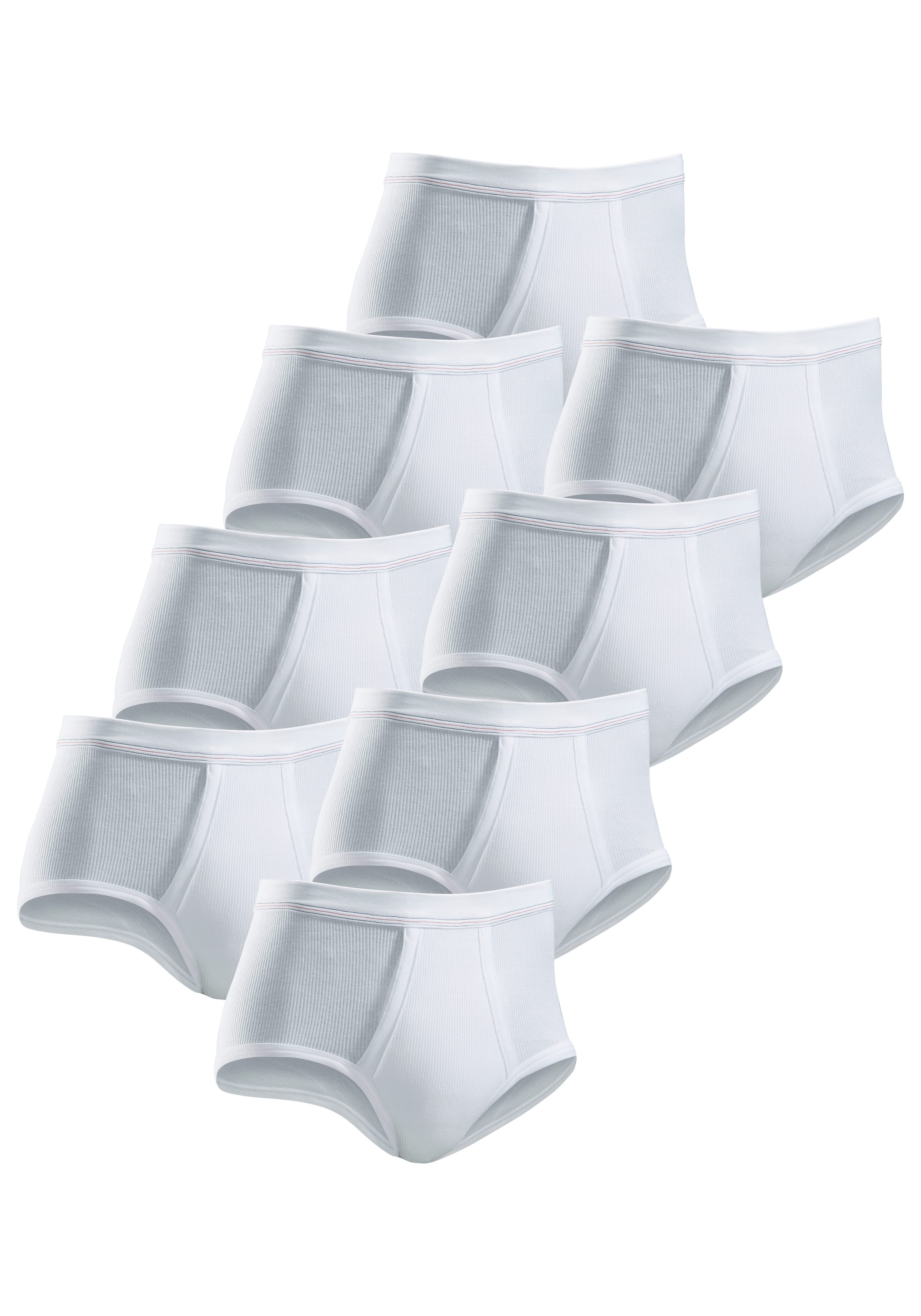 Clipper Slip, 8 Stk. schlichtes Basic für jeden Tag aus Doppelripp