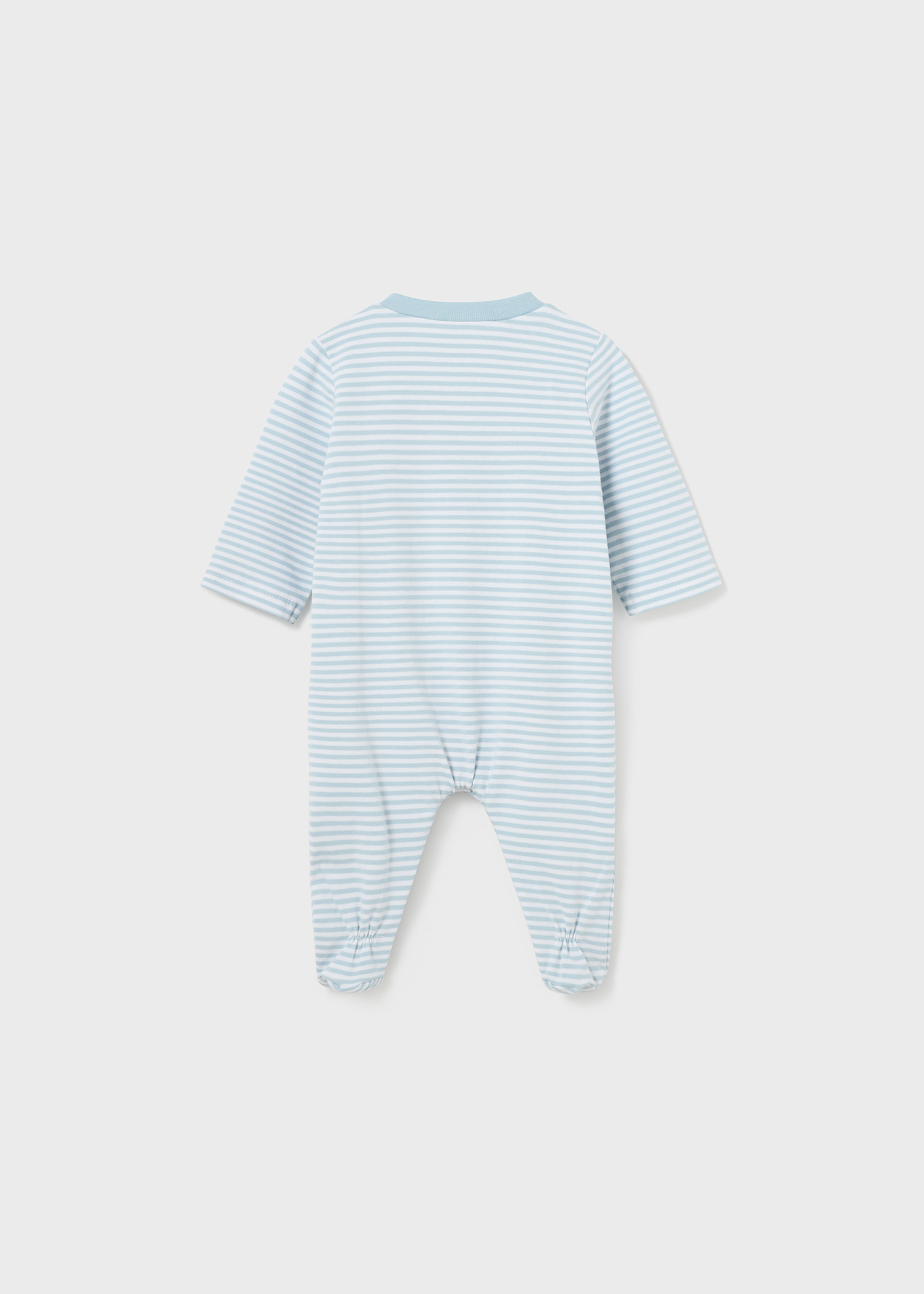Conjunto de 2 macacões compridos Better Cotton para recém-nascidos, Niagara