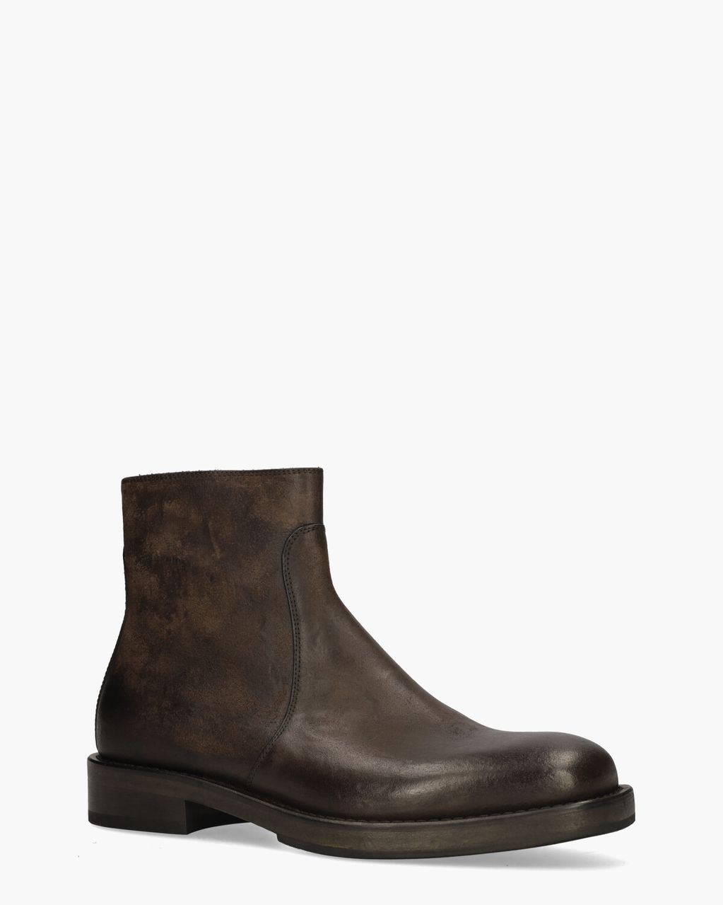Fabrizio Silenzi 3007 Donkerbruin Heren Enkelboots