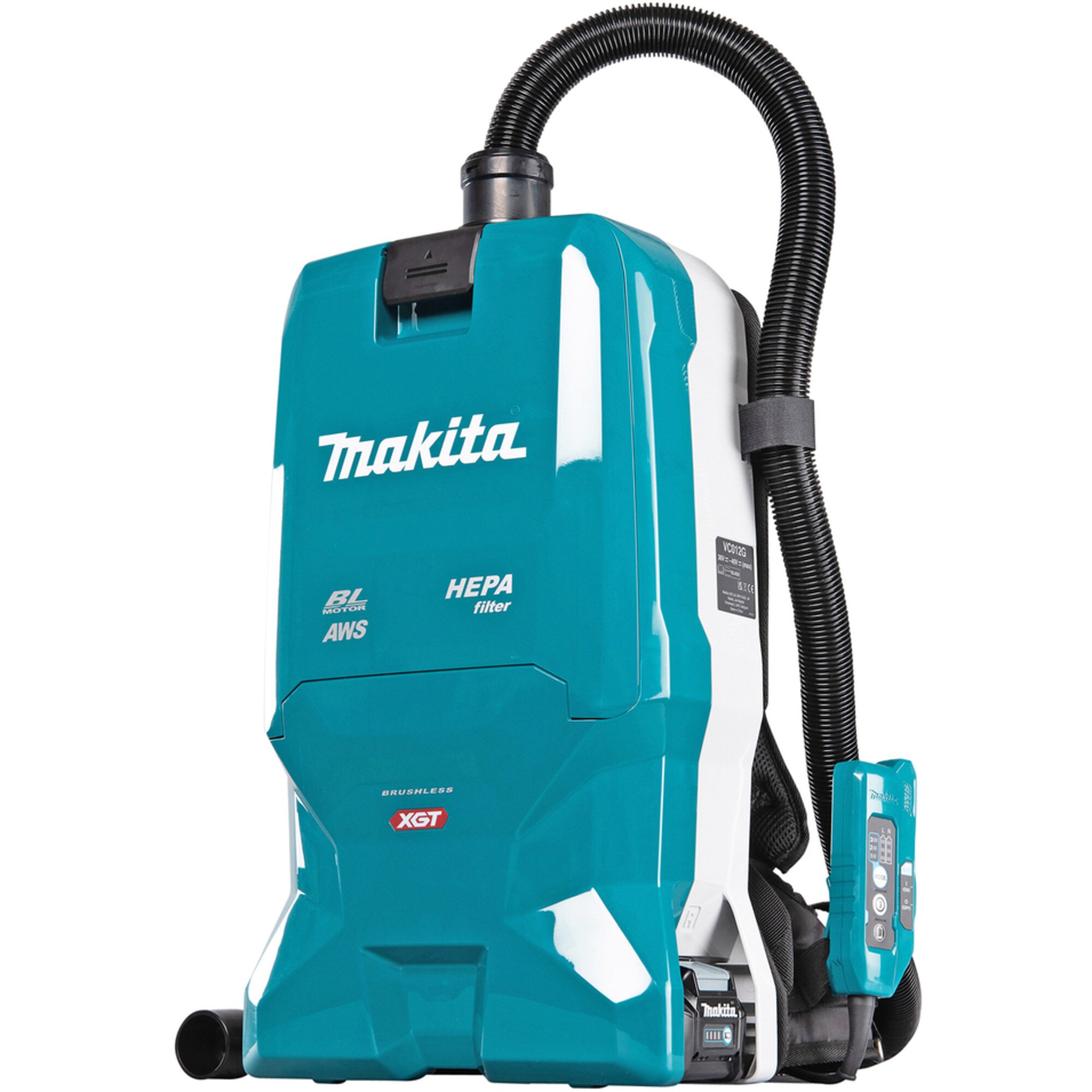 Makita Bodenstaubsauger Akku-Rucksackstaubsauger VC012GZ01