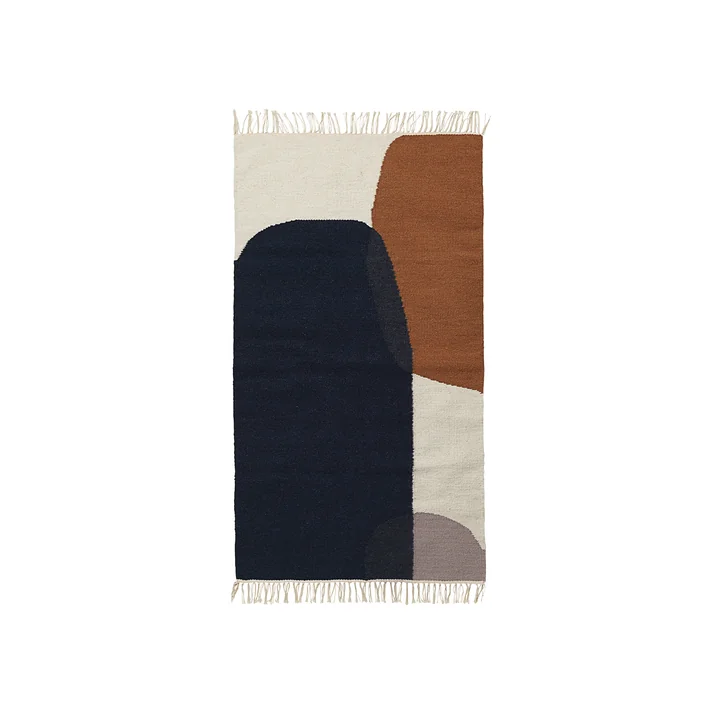 Ferm Living - Kelim Rug, Merge, 80 x 140 cm