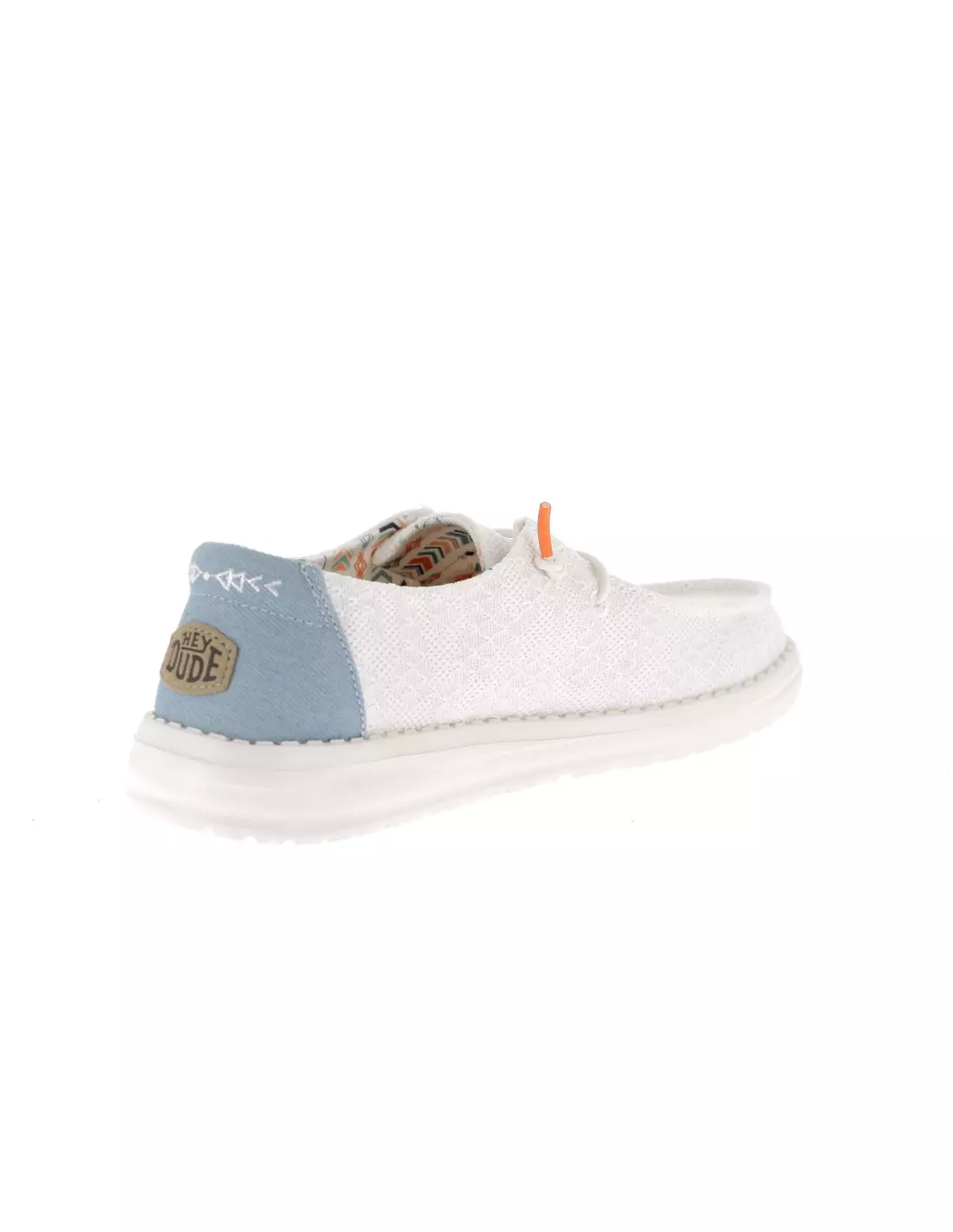 DUDE WENDY BOHO - Mocassins & bateaux 1KFWhiteCrochet