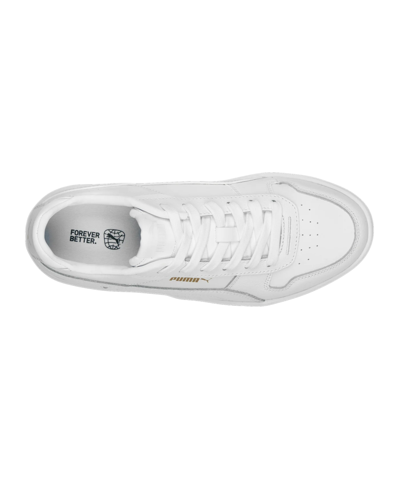 Puma Carina Street Damen Weiss Gold F01
